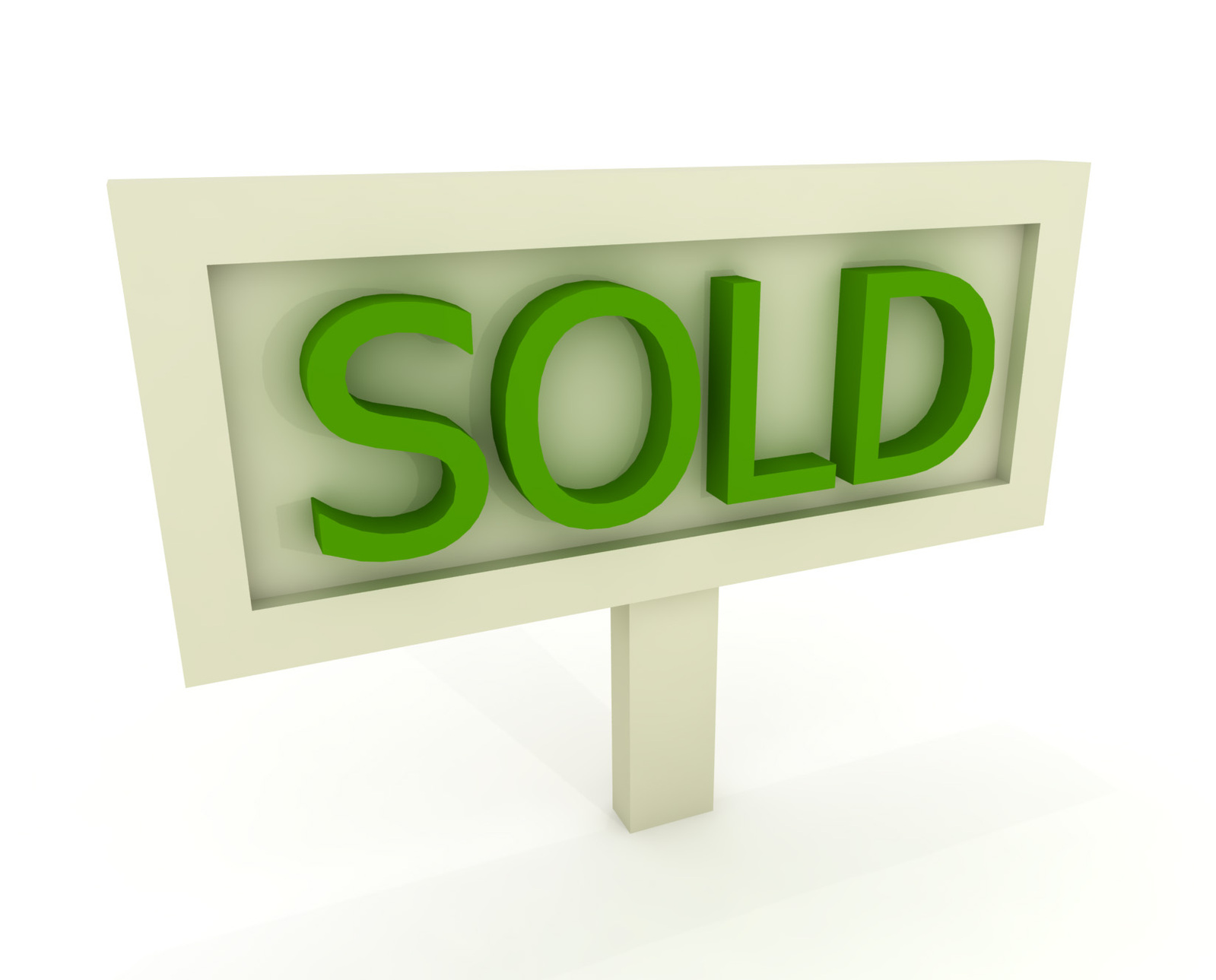 sold sign